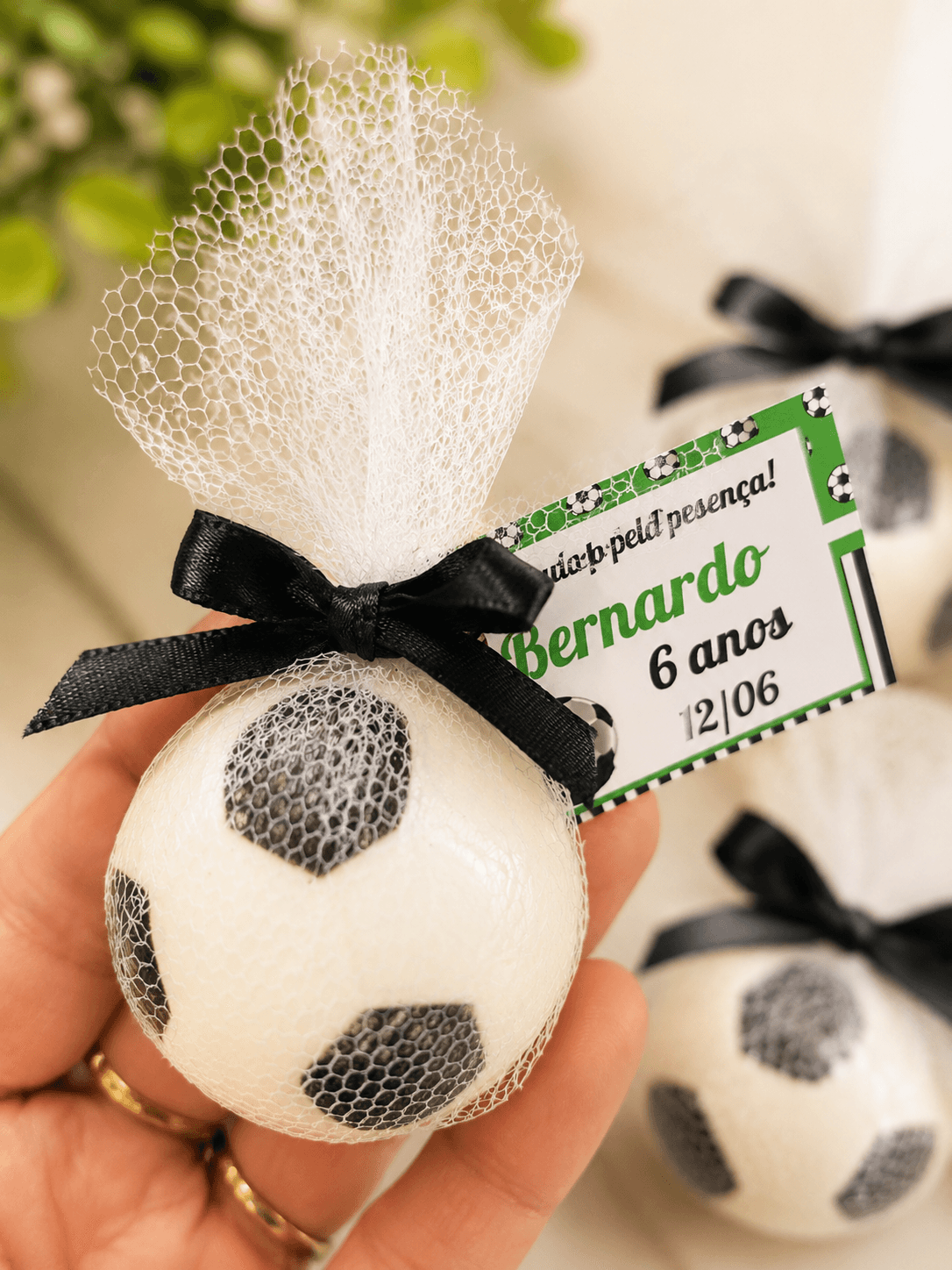 Mini sabonete bola