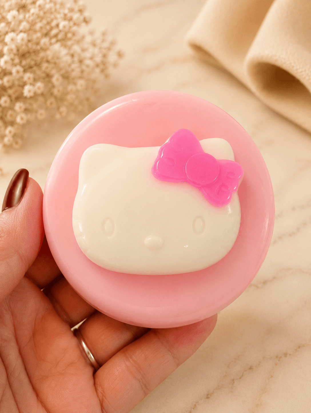 Sabonete Hello Kitty