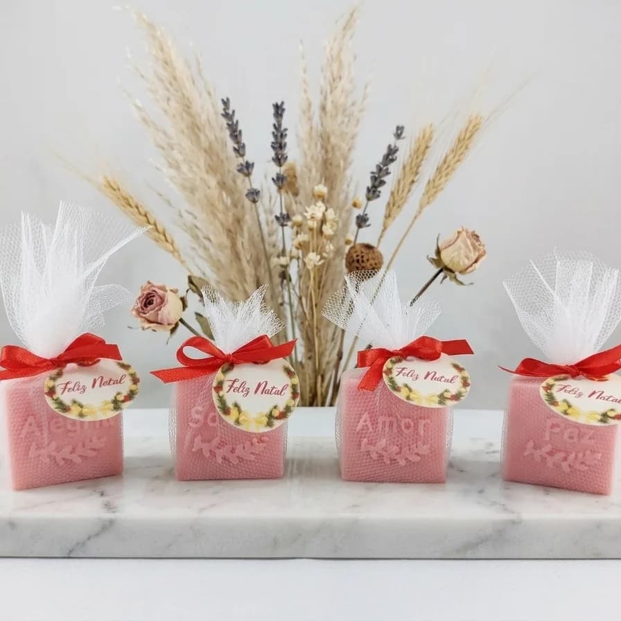Mini sabonetes - Palavras